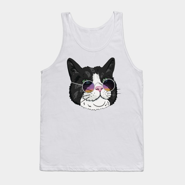 Nina - Sunglasses Tank Top by Lilou and Nina store